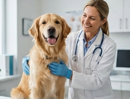 VetShield Series veterinary hygiene product packaging